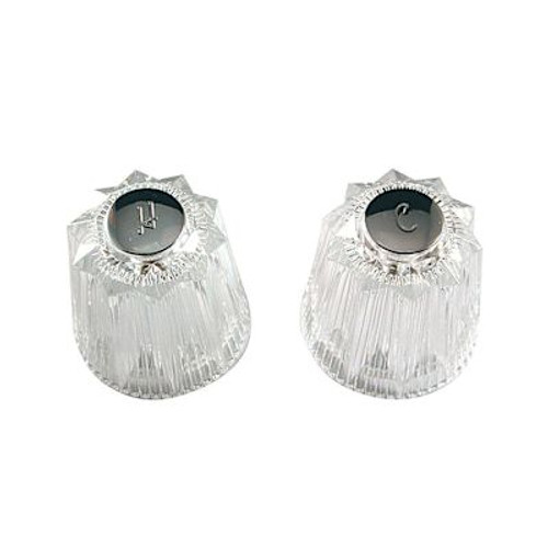Danco Faucet Handles For Price Pfister Contessa/Windsor In Clear Acrylic