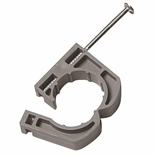 Oatey 3/4 in. Full Pipe Clamp with Nail (10-Pack)