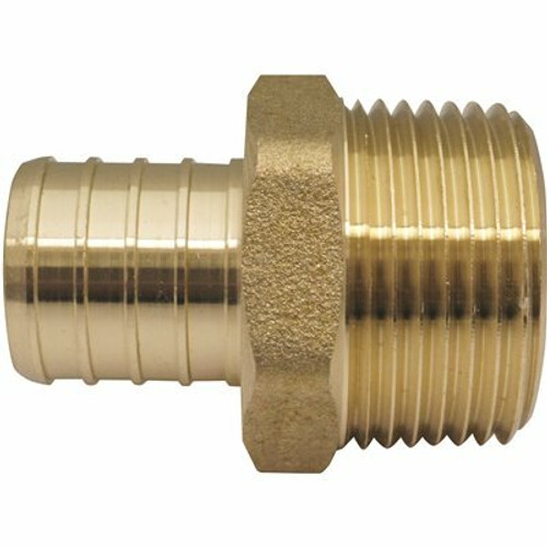 Apollo 1 in. Brass PEX-B Barb x Male Pipe Thread Adapter