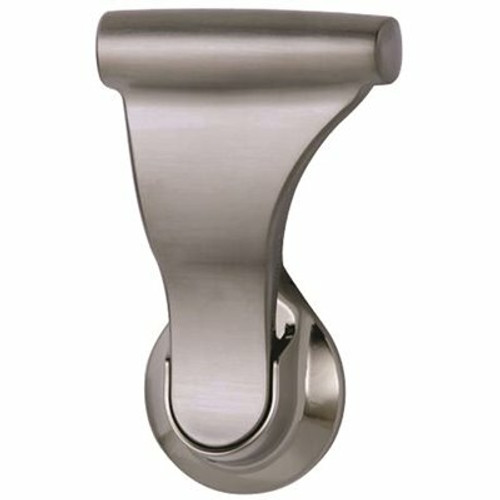 SOSS Fire Rated 2 in. Satin Nickel Push/Pull Passage Hall/Closet Latch with 2-3/4 in. Door Lever Backset