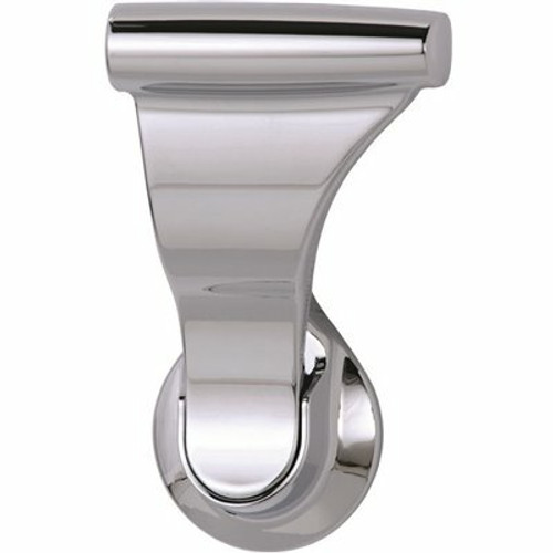 SOSS 1-3/4 in. Bright Chrome Dummy Latch Set Door Lever