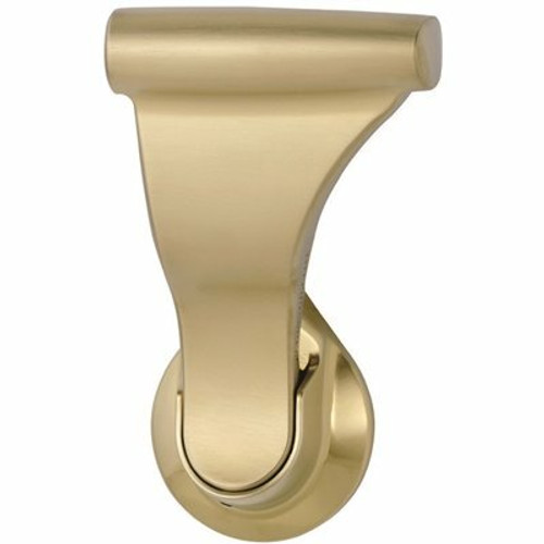 SOSS 1-3/8 in. Satin Brass Dummy Latch Set Door Lever