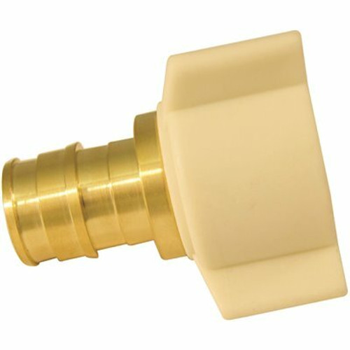 Apollo 1/2 in. Brass PEX-A Expansion Barb x 1/2 in. FNPT Female Swivel Adapter Apollo 1/2 in. Brass PEX-A Expansion Barb x 1/2 in. FNPT Female Swivel Adapter