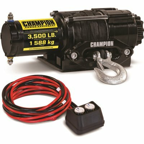 Champion Power Equipment ATV/UTV Synthetic Rope Winch Kit with Hawse Fairlead