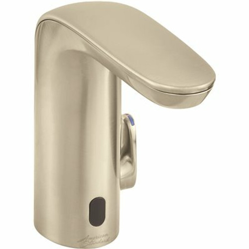 NextGen Selectronic Single Hole Touchless Bathroom Faucet with 0.35 GPM and Above Deck Mixer in Brushed Nickel NextGen Selectronic Single Hole Touchless Bathroom Faucet with 0.35 GPM and Above Deck Mixer in Brushed Nickel