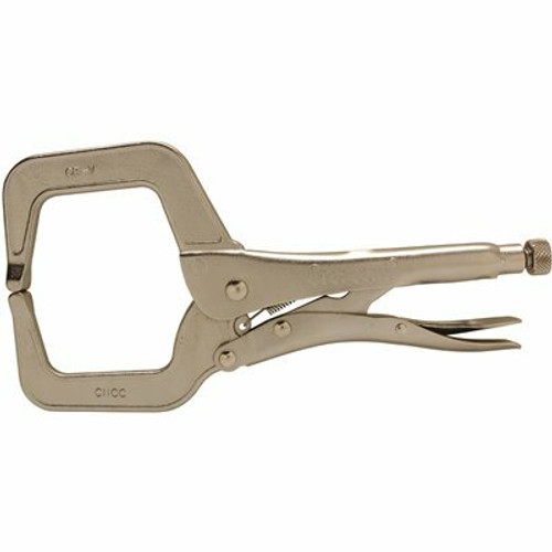 Crescent Locking C-Clamp with Regular Tips