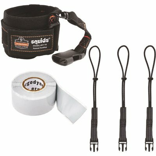 Ergodyne Tool Tethering Kit-Wrist Lanyard Ergodyne Tool Tethering Kit-Wrist Lanyard