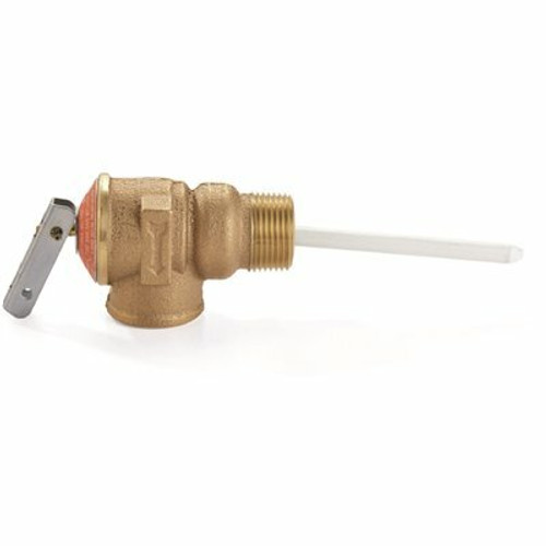 Wilkins 1 in. Brass Temperature and Pressure Relief Valve Wilkins 1 in. Brass Temperature and Pressure Relief Valve