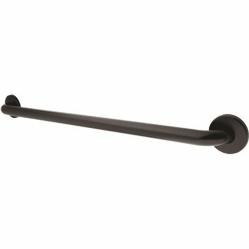 Kingston Brass Americana 36 in. x 1-1/4 in. Grab Bar in Black Kingston Brass Americana 36 in. x 1-1/4 in. Grab Bar in Black