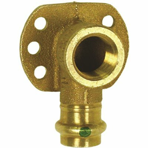 Viega ProPress 1/2 in. x 1/2 in. Zero Lead Bronze 90-Degree Drop Ear Elbow Fitting