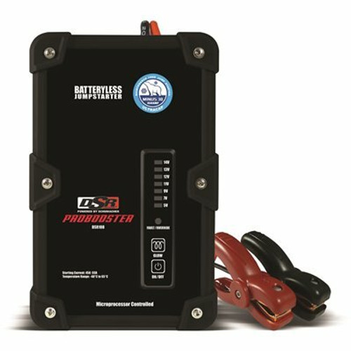 Schumacher Electric DSR Professional Grade 12 Volt, 450 Peak Amps, Battery-less Jump Starter with Built in Voltmeter