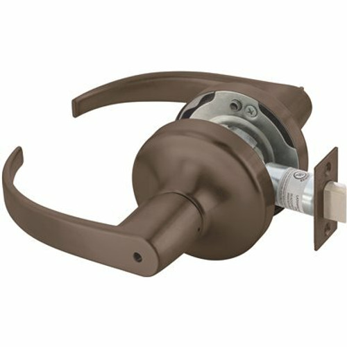 Yale Dark Satin Bronze Privacy Cylindrical Handleset 306538984 Yale Dark Satin Bronze Privacy Cylindrical Handleset 306538984