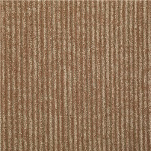 Shaw Graphix - Windham - ORange Residential 24 x 24 in. Glue-Down Carpet Tile Square (48 sq. ft.)