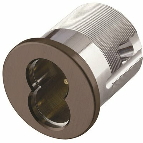 Yale Commercial Locks and Hardware Dark Satin Bronze Rim Cylinder Housing for SFIC, Core Not Included Yale Commercial Locks and Hardware Dark Satin Bronze Rim Cylinder Housing for SFIC, Core Not Included