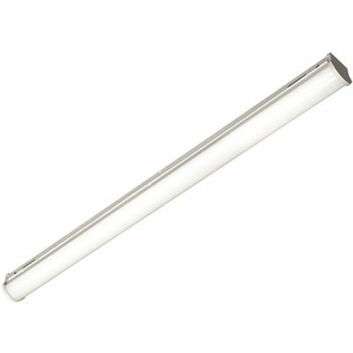 MPS 4 ft. 64-Watt Equivalent Integrated LED White Multi-Purpose Strip, 35K with Acrylic Curve Lens and Wide Distribution