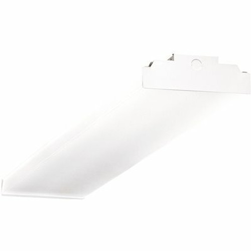 Hubbell Lighting tradeSELECT 4 ft. 4000 Lumens Integrated LED White Wraparound Light 40K
