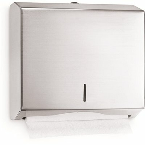 Alpine Industries Stainless Steel Multi-Fold/C-Fold Paper Towel Dispenser Alpine Industries Stainless Steel Multi-Fold/C-Fold Paper Towel Dispenser