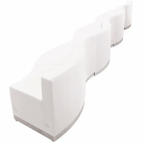 Carnegy Avenue 7-Piece Melrose White Living Room Sets 308535854