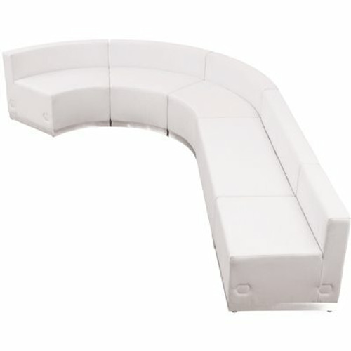 Carnegy Avenue 5-Piece Melrose White Living Room Sets 308535866