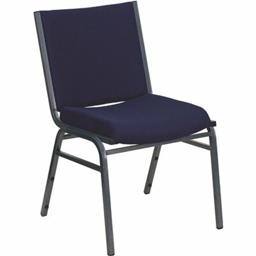 Carnegy Avenue Fabric Stackable Chair in Navy Blue 308675959