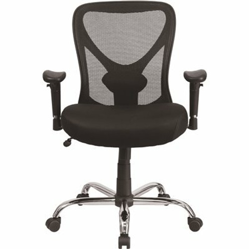 Carnegy Avenue Mesh Swivel Office Chair in Black 308687714 Carnegy Avenue Mesh Swivel Office Chair in Black 308687714