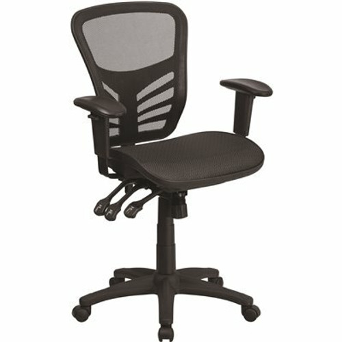Carnegy Avenue Mesh Swivel Office Chair in Black 308687777 Carnegy Avenue Mesh Swivel Office Chair in Black 308687777