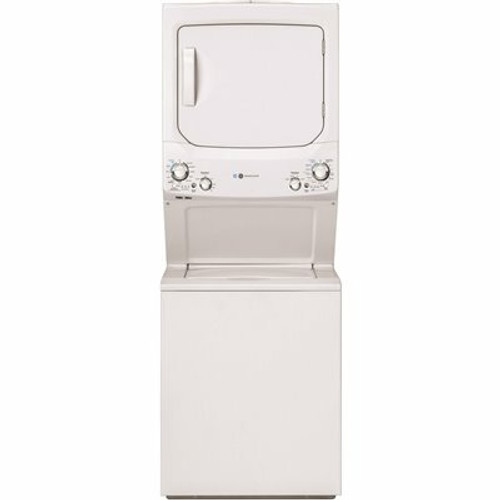 GE 3.9 cu. ft. Washer 5.9 cu. ft. Gas Dryer Combo in White, ENERGY STAR GE 3.9 cu. ft. Washer 5.9 cu. ft. Gas Dryer Combo in White, ENERGY STAR