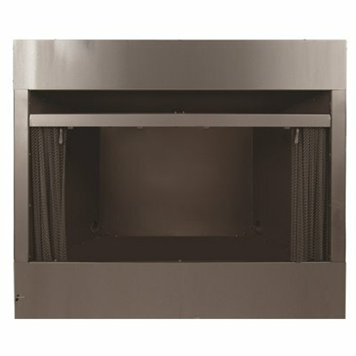 Pleasant Hearth Universal Radiant Zero Clearance 42 in. Ventless Dual Fuel Fireplace Insert Pleasant Hearth Universal Radiant Zero Clearance 42 in. Ventless Dual Fuel Fireplace Insert