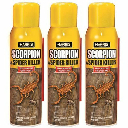 Harris 16 oz. Scorpion and Spider Killer Spray (3-Pack) Harris 16 oz. Scorpion and Spider Killer Spray (3-Pack)