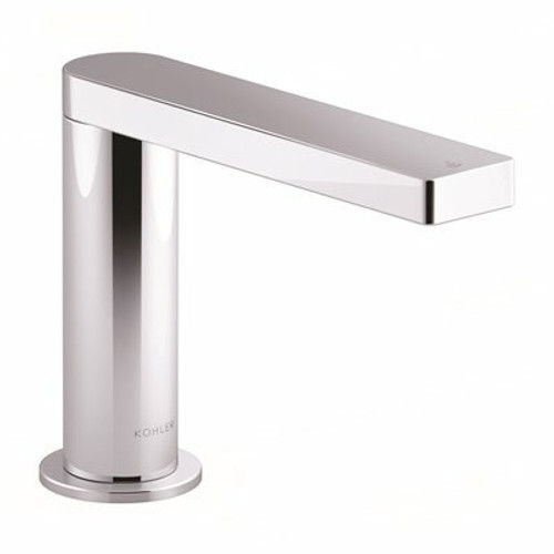 KOHLER Composed DC Powered Touchless Single Hole Bathroom Faucet with Kinesis Sensor Technology in Polished Chrome 309124613 KOHLER Composed DC Powered Touchless Single Hole Bathroom Faucet with Kinesis Sensor Technology in Polished Chrome 309124613