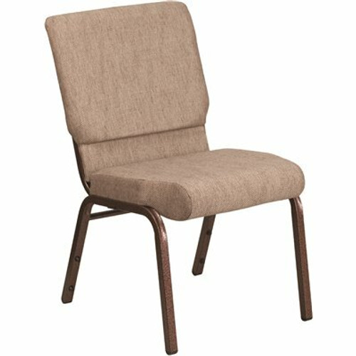 Carnegy Avenue Fabric Stackable Chair in Beige 309321265