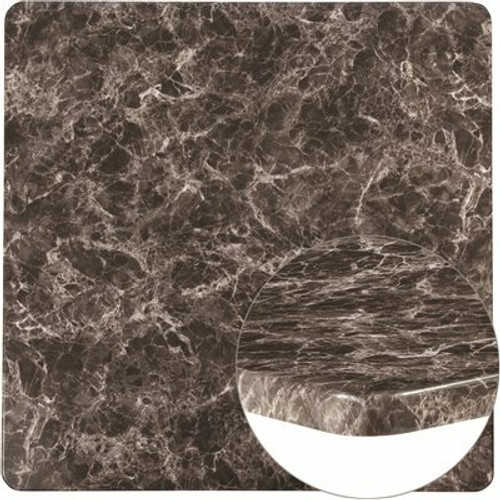 Flash Furniture Gray Marble Table Top 309614068