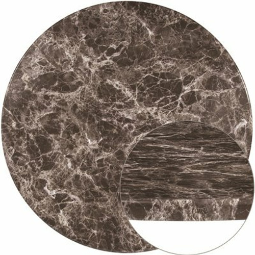 Flash Furniture Gray Marble Table Top 309614074