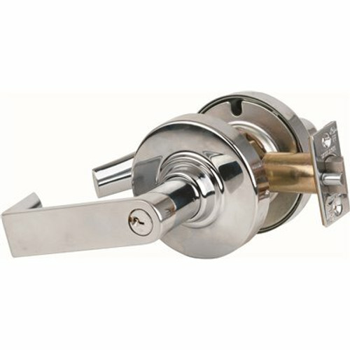 Schlage ND Series Bright Chrome Storeroom Function Door Lever 309623402