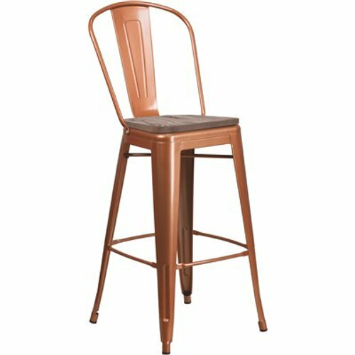 Flash Furniture 30 in. Copper Bar Stool 309643593