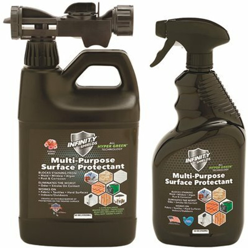 32oz. Spray & 65 oz. House Wash Hose End Sprayer Long Term Mold & Mildew Control Pro Pack (Floral/Fresh & Clean)(2-Pack) 32oz. Spray & 65 oz. House Wash Hose End Sprayer Long Term Mold & Mildew Control Pro Pack (Floral/Fresh & Clean)(2-Pack)