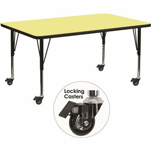 Flash Furniture Yellow Kids Table 309763219