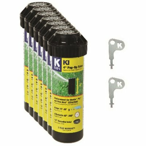 K-Rain 4 in. K1 Gear Drive Sprinkler (6-Pack) K-Rain 4 in. K1 Gear Drive Sprinkler (6-Pack)