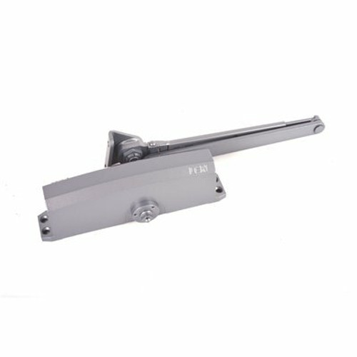 LCN Sized 1-5 Aluminum/689 Finish Hold Open Arm Surface Door Closer with 62PA Shoe (20-Year Warranty) LCN Sized 1-5 Aluminum/689 Finish Hold Open Arm Surface Door Closer with 62PA Shoe (20-Year Warranty)