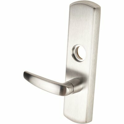 Von Duprin Grade-1 Satin Chrome Exit Device Trim Only, Left Hand Reverse Night Latch with 07 Lever Trim Von Duprin Grade-1 Satin Chrome Exit Device Trim Only, Left Hand Reverse Night Latch with 07 Lever Trim