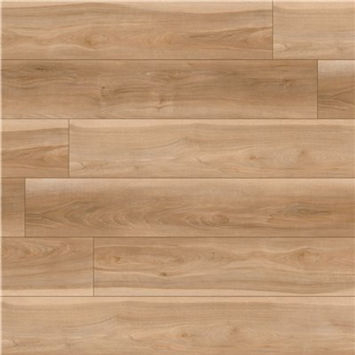 A&A Surfaces Balsam Blonde 20 MIL x 7 in. x 48 in. Waterproof Click Lock Luxury Vinyl Plank Flooring (23.8 sq. ft. / case)