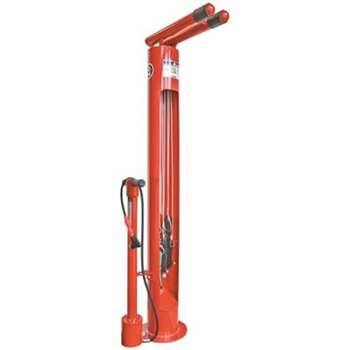 Deep Red Bike Repair Stand with Air Pump Deep Red Bike Repair Stand with Air Pump