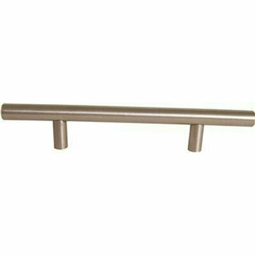 Anvil Mark 3-3/4 in. Satin Nickel Hollow Stainless Steel Drawer Pull (5-Pack) Anvil Mark 3-3/4 in. Satin Nickel Hollow Stainless Steel Drawer Pull (5-Pack)