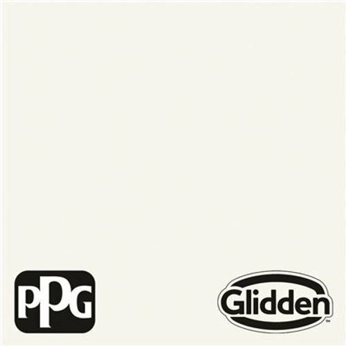 Glidden Essentials 5 gal. PPG1001-1 Delicate White Eggshell Interior Paint, 5 Count