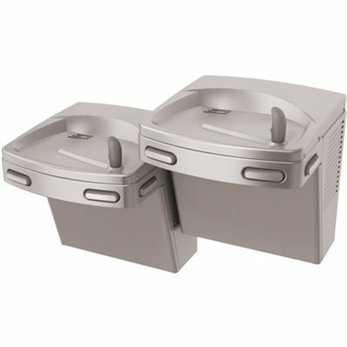 OASIS Barrier-Free Split-Level Versacooler II Push-Button Refrigerated Drinking Fountain Faucet in Stainless Steel OASIS Barrier-Free Split-Level Versacooler II Push-Button Refrigerated Drinking Fountain Faucet in Stainless Steel