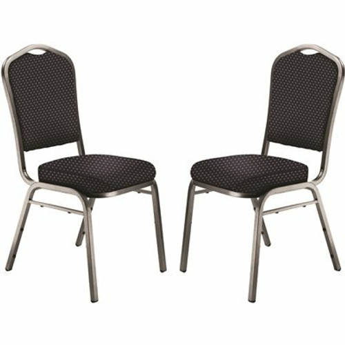 National Public Seating 9300-Series Diamond Navy Deluxe Fabric Upholstered Stack Chair (2-Pack) National Public Seating 9300-Series Diamond Navy Deluxe Fabric Upholstered Stack Chair (2-Pack)