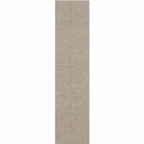Foss Taupe - Brown Commercial 9 x 36 in. Peel and Stick Carpet Tile Plank (36 sq. ft.) 311114306