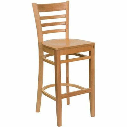 Carnegy Avenue 29.5 in. Natural Wood Seat/Natural Wood Frame Bar Stool - 2 pack 311141620