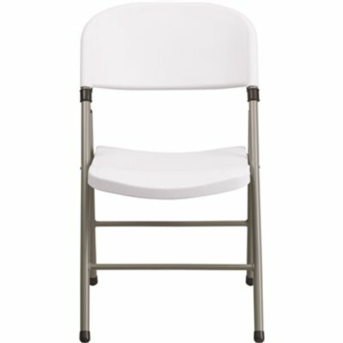 Carnegy Avenue White Metal Folding Chair (2-Pack)