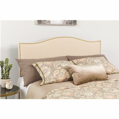 Carnegy Avenue Beige Full Headboard Panel Design 311226519